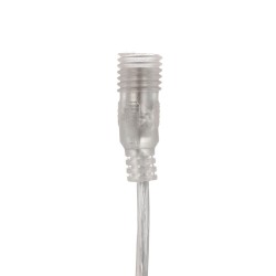 Cable conexión 2 Pinx0,5mm, 20cm, IP67, transparente