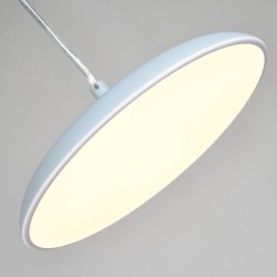 Lámpara colgante SATO, 15W, gris