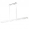 Lámpara colgante MOD SUSPEND, driver Lifud, 30W, 150cm, blanco