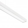 Lámpara colgante MOD SUSPEND, driver Lifud, 30W, 150cm, blanco