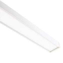Lámpara colgante MOD SUSPEND, driver Lifud, 30W, 150cm, blanco