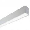 Lámpara colgante SERK, 70W, 200cm, TRIAC regulable, silver