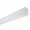 Lámpara colgante SERK, 70W, 208cm, TRIAC regulable, silver