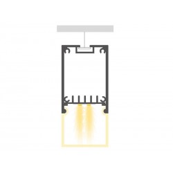 Lámpara colgante MASS, 30W, 120cm