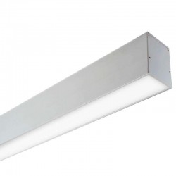 Lámpara colgante SERK DUAL, 28W, 120cm, regulable + mando