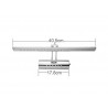 Aplique Led TAX para espejos y cuadros, 40cm, 5W