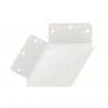 Unión doble 60° blanca para luminaria lineal MOD