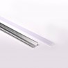 KIT - Perfil aluminio HARDY para tiras LED, 1 metro