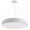 Luminaria colgante o superficie PUCK, Ø600mm, 50W, blanco