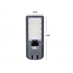 Farola LED Solar BASIC 100W, 3,7V / 2400mAH