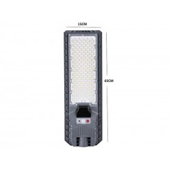 Farola LED Solar BASIC 300W, 3,7V / 4000mAH