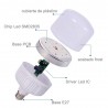 Bombilla LED LOTUS E27 PC, 20W
