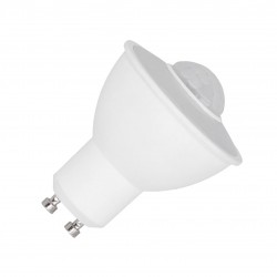 Bombilla LED GU10 con sensor de movimiento PIR, 6W