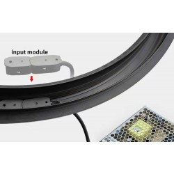 MAGNETIC TRACK ROUND Conector a red