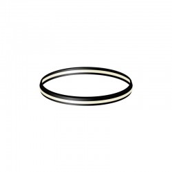 KIT - Perfil aluminio circular CYCLE IN+OUT, Ø400mm, negro