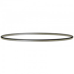 KIT - Perfil aluminio circular CYCLE IN+OUT, Ø1400mm, negro