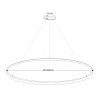 Luminaria colgante CYCLE IN, 160W, antracita, Ø140cm