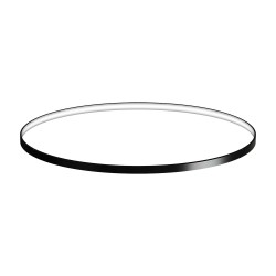 Luminaria colgante CYCLE IN, 95W, antracita, Ø100cm