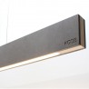 Lámpara colgante WOOD CARBON 120cm, 40W