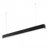 Lámpara colgante SERK LUMILED, 40W, 120cm, superficie/suspendido, negro
