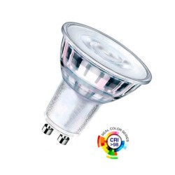 Bombilla LED GU10, 8W, 24º, SMD1A1A, 1320lm, CRI 98