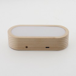 Lámpara de mesa NIGHT regulable, recargable batería Litio