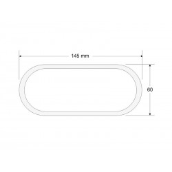 Lámpara de mesa NIGHT regulable, recargable batería Litio