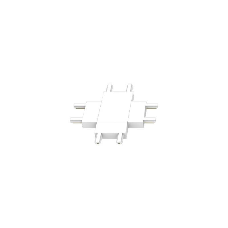 Conector X Carril SLIM Magnetic 48V, blanco