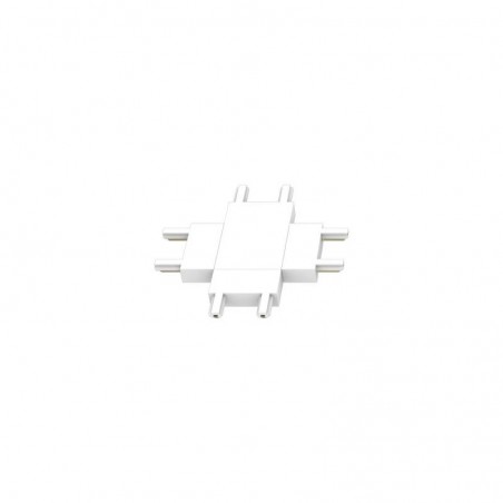 Conector X Carril SLIM Magnetic 48V, blanco