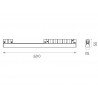 FLOOD FLEX 48V, 10W, 120º, UGR12, 50cm