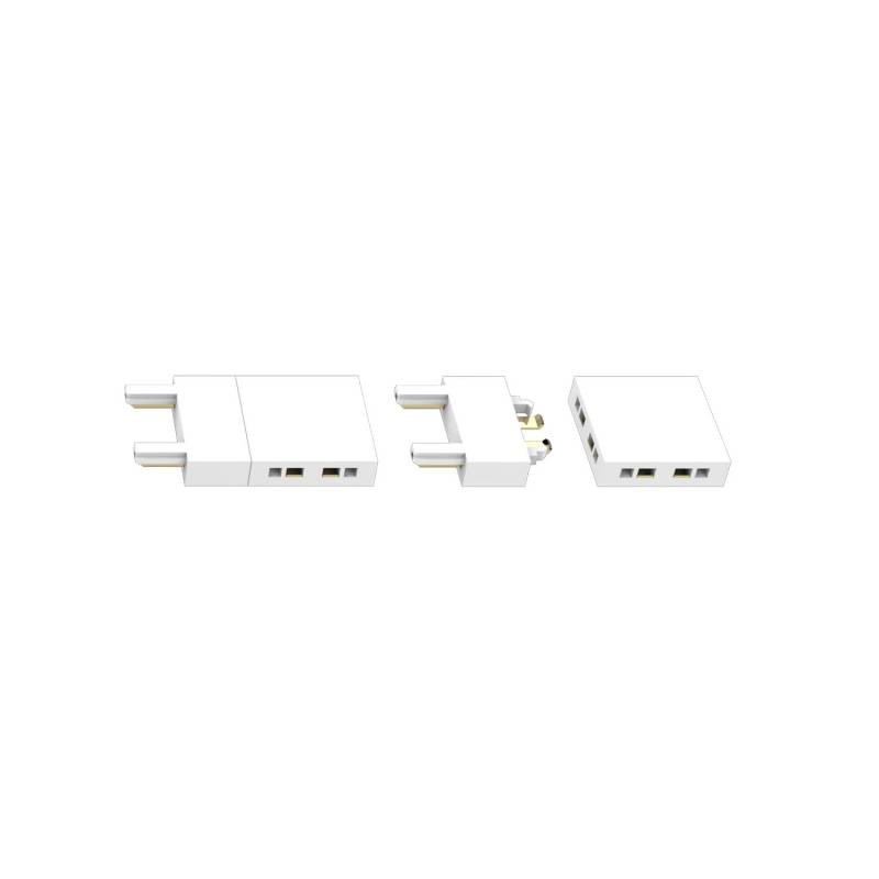 Conector I Carril SLIM Magnetic 48V, blanco
