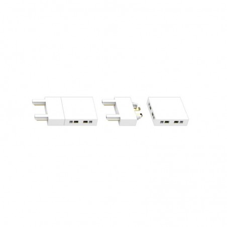 Conector I Carril SLIM Magnetic 48V, blanco