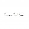 Conector I Carril SLIM Magnetic 48V, blanco
