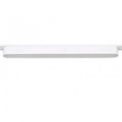 Foco carril SNOW SLIM Magnetic 378mm, 48V, 18W, 90º, blanco