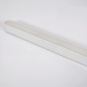 Foco carril SNOW SLIM Magnetic 378mm, 48V, 18W, 90º, blanco