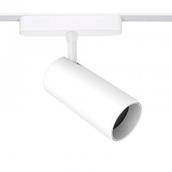 Foco carril SPOT SLIM Magnetic, 48V, 18W, 10-55º ajustable, blanco