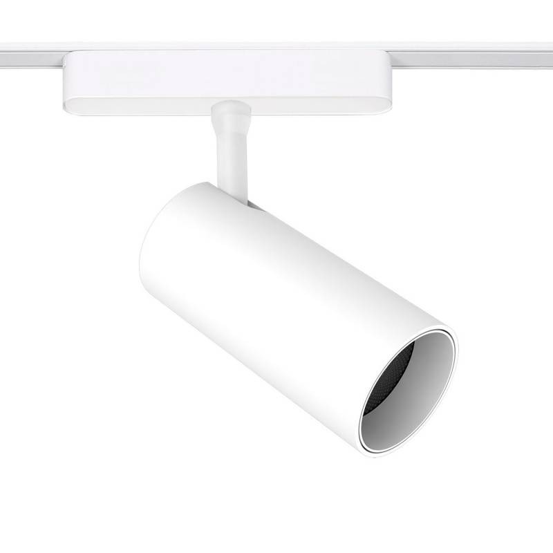 Foco carril SPOT SLIM Magnetic, 48V, 18W, 10-55º ajustable, blanco