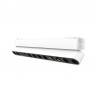 Foco carril SNOW SLIM Magnetic 252mm Basculante, 48V, 12W, 24º, blanco