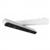 Foco carril SNOW SLIM Magnetic 252mm Basculante, 48V, 12W, 24º, blanco