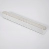 Foco carril SNOW SLIM 252mm 48V, 12W, 90º, blanco