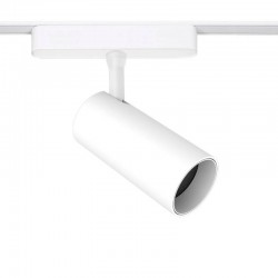 Foco carril SPOT SLIM Magnetic, 48V, 12W, 10-55º ajustable, blanco
