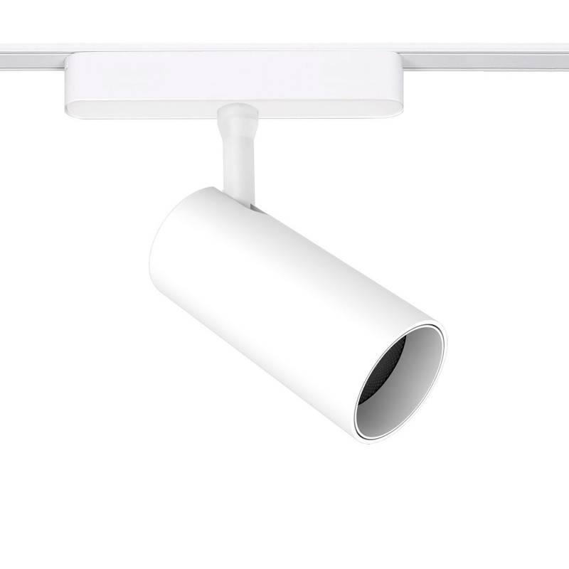 Foco carril SPOT SLIM Magnetic, 48V, 12W, 10-55º ajustable, blanco