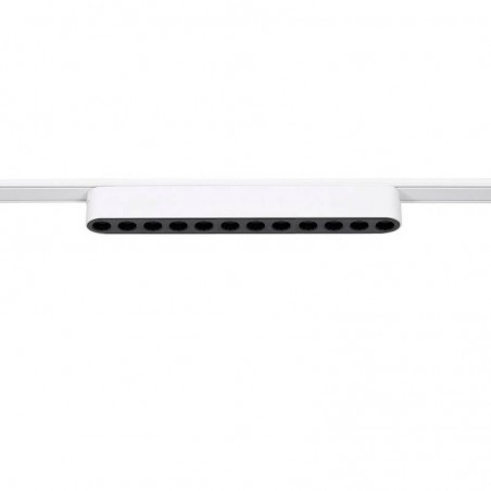 Foco carril SNOW SLIM Magnetic 252mm, 48V, 12W, 24º, UGR16, blanco