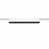 Foco carril SNOW SLIM Magnetic 252mm, 48V, 12W, 24º, UGR16, blanco