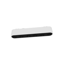 Foco carril SNOW SLIM Magnetic 252mm, 48V, 12W, 24º, UGR16, blanco