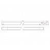 TUBE Pendant FLEX 48V, 15W, 360º, 1m
