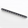 Foco carril SNOW SLIM Magnetic 252mm, 48V, 12W, 24º, UGR16, blanco
