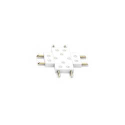 Conector X Carril SLIM Magnetic 48V, blanco