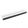 Foco carril SNOW SLIM Magnetic 252mm Basculante, 48V, 12W, 24º, blanco