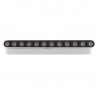 Foco carril SNOW SLIM Magnetic 252mm Basculante, 48V, 12W, 24º, blanco